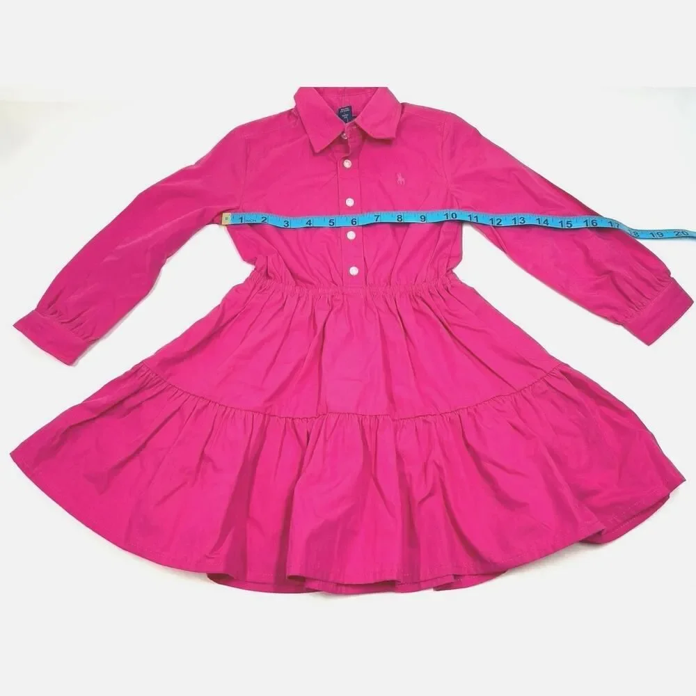 Polo‎ Ralph Lauren Girls Pink Dress Size 2
